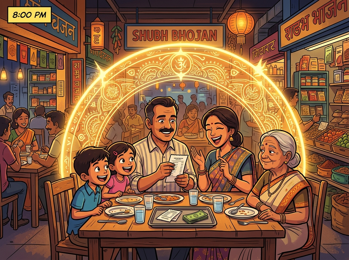 Shopping, GST & Restaurant Bill